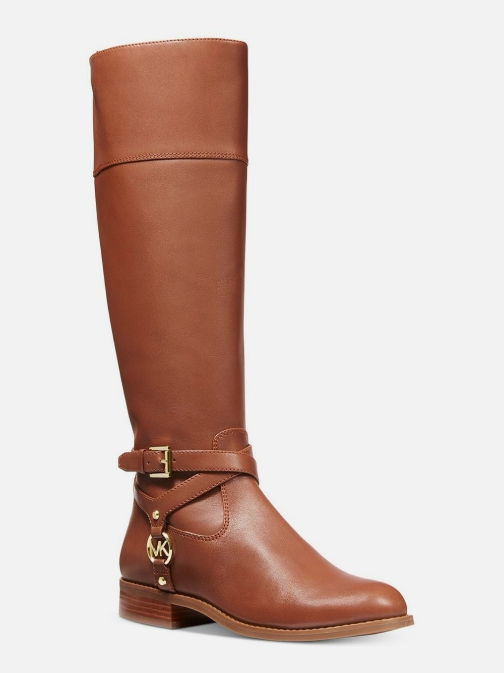 Michael Kors Preston chestnut riding boots, size 7.5